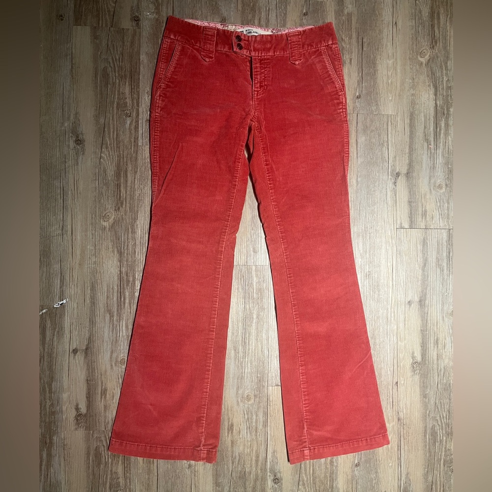 Red Corduroy Pants